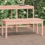 Banco de jardín madera maciza abeto de Douglas 109x44x45 cm de vidaXL, Bancos de jardín - Ref: Foro24-824009, Precio: 54,81 €...