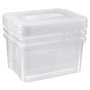 Curver Juego de cajas de almacenamiento Handy 3x25L transparente von , Aufbewahrungskörbe - Ref: Foro24-443853, Preis: 42,80 ...