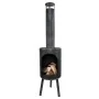 Esschert Design Calentador de terraza redondo negro by , Chimneys - Ref: Foro24-441000, Price: 189,18 €, Discount: %