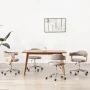 Sillas comedor giratorias 4 uds madera curvada tela gris taupe de , Sillas de comedor - Ref: Foro24-3054906, Precio: 586,80 €...