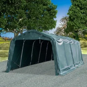 Carpa para ganado desmontable PVC verde oscuro 550 g/m² 3,3x8 m by , Animal husbandry - Ref: Foro24-3055650, Price: 1,00 €, D...