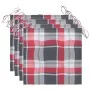 Sillas de jardín con cojines 4 uds madera maciza de acacia gris by , Garden chairs - Ref: Foro24-3061248, Price: 270,29 €, Di...