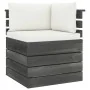Sofá de palets de jardín 2 plazas y cojines madera maciza pino by , Garden sets - Ref: Foro24-3061733, Price: 260,62 €, Disco...
