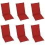 Sillas de jardín plegables 6 uds y cojines madera maciza acacia by , Garden chairs - Ref: Foro24-3064125, Price: 472,25 €, Di...