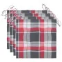 Sillas comedor de jardín 3 uds madera maciza acacia y cojines de , Sillas de jardín - Ref: Foro24-3064441, Precio: 284,96 €, ...