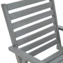 Sillas comedor de jardín 3 uds madera maciza acacia y cojines by , Garden chairs - Ref: Foro24-3064448, Price: 282,96 €, Disc...