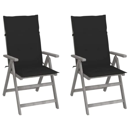 Sillas reclinables jardín y cojines 2 uds madera maciza acacia von , Gartenstühle - Ref: Foro24-3064705, Preis: 160,08 €, Rab...