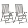 Sillas reclinables jardín y cojines 2 uds madera maciza acacia von , Gartenstühle - Ref: Foro24-3064705, Preis: 160,08 €, Rab...
