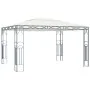 Cenador con tira de luces LED 400x300 cm crema by , Tents and gazebos - Ref: Foro24-3070340, Price: 364,33 €, Discount: %