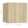 Set de muebles salón TV 10 pzas madera ingeniería roble Sonoma von , TV-Möbel - Ref: Foro24-3079039, Preis: 282,39 €, Rabatt: %
