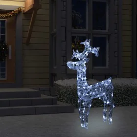Reno de Navidad 90 LED acrílico 60x16x100 cm by , Christmas lights - Ref: Foro24-289961, Price: 78,43 €, Discount: %