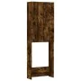 Armario de lavadora color roble ahumado 64x25,5x190 cm de , Accesorios para lavadoras y secadoras - Ref: Foro24-813191, Preci...