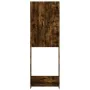 Armario de lavadora color roble ahumado 64x25,5x190 cm de , Accesorios para lavadoras y secadoras - Ref: Foro24-813191, Preci...