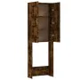 Armario de lavadora color roble ahumado 64x25,5x190 cm de , Accesorios para lavadoras y secadoras - Ref: Foro24-813191, Preci...