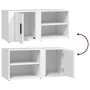 Muebles para TV 2 uds madera contrachapada blanco 80x31,5x36 cm von , TV-Möbel - Ref: Foro24-819437, Preis: 85,53 €, Rabatt: %