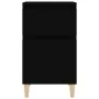 vidaxL Mesitas de noche negras 2 uds 40x35x70 cm von , Nachttische - Ref: Foro24-819695, Preis: 81,86 €, Rabatt: %