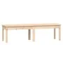 Banco de jardín de 2 plazas madera maciza pino 159,5x44x45 cm de vidaXL, Bancos de jardín - Ref: Foro24-824011, Precio: 72,93...