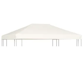 Toldo de cenador 310 g/m² 4x3 m blanco crema by , Covers for tents and gazebos - Ref: Foro24-44783, Price: 82,70 €, Discount: %
