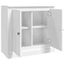 Aparador madera contrachapada blanco brillante 70x35,5x67,5 cm von , Sideboards - Ref: Foro24-816186, Preis: 74,55 €, Rabatt: %