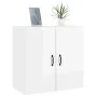 Armario pared madera contrachapada blanco brillo 60x31x60 cm de , Taquillas y armarios de almacenamiento - Ref: Foro24-812903...