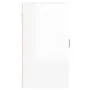 Armario pared madera contrachapada blanco brillo 60x31x60 cm de , Taquillas y armarios de almacenamiento - Ref: Foro24-812903...