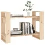 Estantería/divisor de espacios madera maciza pino 80x35x56,5 cm by , Bookcases and shelves - Ref: Foro24-813894, Price: 32,84...