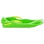 Trineo con frenos polipropileno verde 87x40x18 cm de , Trineos - Ref: Foro24-93715, Precio: 46,29 €, Descuento: %