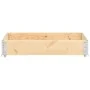 Collar de caja de pallet madera maciza de pino 50x100 cm von , Ladeplattformen und Paletten - Ref: Foro24-310052, Preis: 46,3...