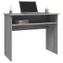 Escritorio de madera contrachapada gris Sonoma 90x50x74 cm by , Desks - Ref: Foro24-815463, Price: 59,52 €, Discount: %