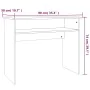 Escritorio de madera contrachapada gris Sonoma 90x50x74 cm by , Desks - Ref: Foro24-815463, Price: 59,52 €, Discount: %