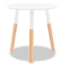 Set de mesas auxiliares 2 unidades madera maciza de pino blanco by , Side tables - Ref: Foro24-244734, Price: 63,83 €, Discou...