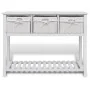 Aparador de almacenaje blanco by , Sideboards - Ref: Foro24-242432, Price: 159,66 €, Discount: %
