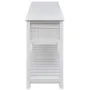 Aparador de almacenaje blanco by , Sideboards - Ref: Foro24-242432, Price: 159,66 €, Discount: %