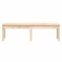 Banco de jardín de 2 plazas madera maciza pino 159,5x44x45 cm de vidaXL, Bancos de jardín - Ref: Foro24-824011, Precio: 72,93...