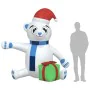 Osito de peluche inflable de Navidad LED 180 cm by , Christmas lights - Ref: Foro24-345286, Price: 49,57 €, Discount: %