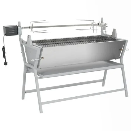 Asador barbacoa de hierro y acero inoxidable by , Grills and roasting ovens - Ref: Foro24-41349, Price: 508,93 €, Discount: %