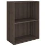 Estantería de madera de ingeniería gris Sonoma 60x31x78 cm de , Librerías y estanterías - Ref: Foro24-340213, Precio: 34,26 €...