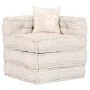 Puf modular de 4 plazas de tela beige von , Kissen für Stühle und Sofas - Ref: Foro24-249398, Preis: 833,24 €, Rabatt: %