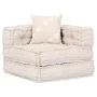 Puf modular de 4 plazas de tela beige von , Kissen für Stühle und Sofas - Ref: Foro24-249398, Preis: 833,24 €, Rabatt: %