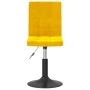 Senfgelbe drehbare Esszimmerstühle aus Samt 6 Stück von , Essstühle - Ref: Foro24-3089307, Preis: 352,69 €, Rabatt: %