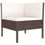 Set muebles de jardín 11 pzas y cojines ratán sintético marrón von , Gartensets - Ref: Foro24-3094451, Preis: 854,90 €, Rabat...