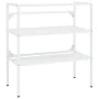 Estructura de baño con lavabo incorporado hierro blanco von , Badezimmerwaschtische - Ref: Foro24-3101375, Preis: 212,16 €, R...