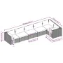 Set de muebles de jardín 6 pzas y cojines ratán sintético gris de , Conjuntos de jardín - Ref: Foro24-3101709, Precio: 716,24...