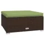 Set muebles de jardín 13 pzas y cojines ratán sintético marrón von , Gartensets - Ref: Foro24-3102100, Preis: 1,00 €, Rabatt: %