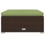 Set muebles de jardín 13 pzas y cojines ratán sintético marrón von , Gartensets - Ref: Foro24-3102100, Preis: 1,00 €, Rabatt: %
