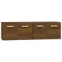 Armarios pared 2 uds contrachapada roble marrón 60x36,5x35cm by , Lockers and storage cabinets - Ref: Foro24-3115635, Price: ...
