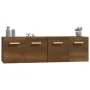 Armarios pared 2 uds contrachapada roble marrón 60x36,5x35cm by , Lockers and storage cabinets - Ref: Foro24-3115635, Price: ...