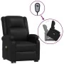 Sillón de masaje elevable cuero sintético negro by , Electric massage chairs - Ref: Foro24-3109457, Price: 312,26 €, Discount: %