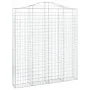 Cestas de gaviones 5 uds forma de arco hierro 200x30x220/240 cm von , Töpfe und Pflanzgefäße - Ref: Foro24-3145559, Preis: 64...