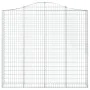 Cestas de gaviones 13 uds forma de arco hierro 200x30x180/200cm by , Pots and planters - Ref: Foro24-3145525, Price: 1,00 €, ...